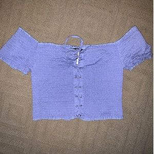 Off the shoulder top